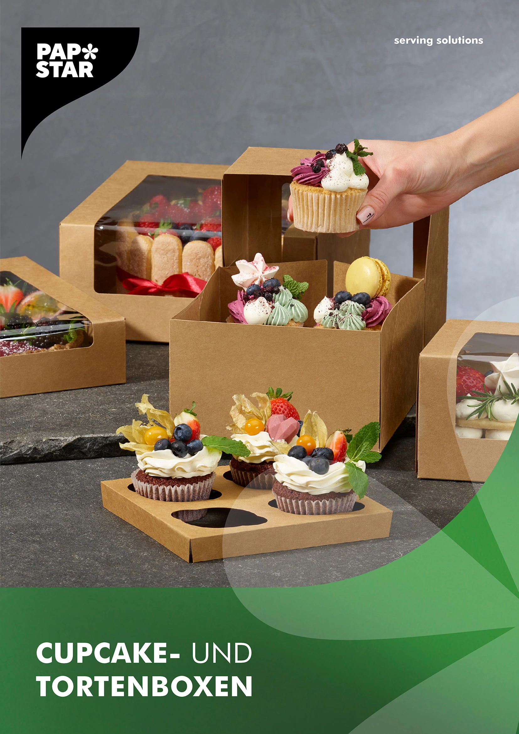 PAPSTAR Cupcake- und Tortenboxen